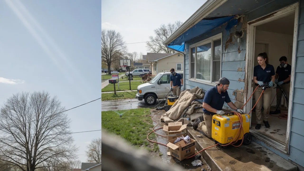 Basement Flood Cleanup in Hildreth, NE near me